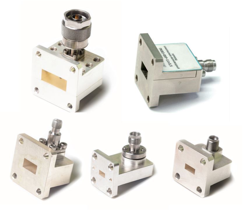 Переход коаксиально-волноводный сечение прямоугольного волновода 35 × 15 мм тип N (розетка) МИКРАН ПКВ1-11Р-35×15 Разветвители питания, переходники, адаптеры