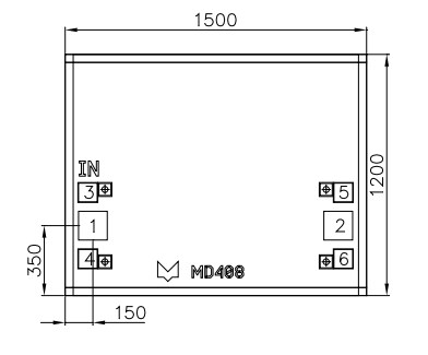 Ограничитель трехкаскадный 0,01…26 ГГц МИКРАН MD408 Прочие принадлежности