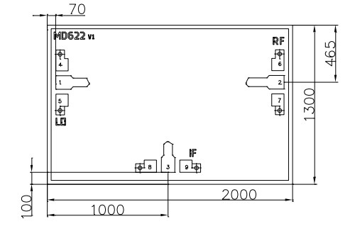 Смеситель двойной 10…50 ГГц; IF DC…2 ГГц; LO 10…50 ГГц МИКРАН MD622 DC-DC Преобразователи